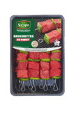 Brochette de bœuf mariné VBF 180g