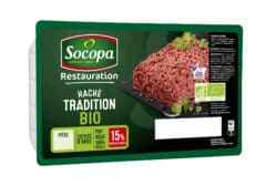 Haché tradition frais pur bœuf Bio 15%MG 1.5 kg