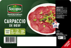 Carpaccio tranches rondes 100g